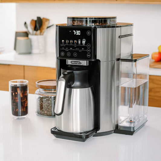 Authentic De’Longhi TrueBrew Drip Coffee Maker – Stainless/Black
