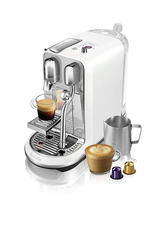 Authentic Nespresso by Breville Creatista Plus Capsule Coffee Machine Sea Salt Bne800sst