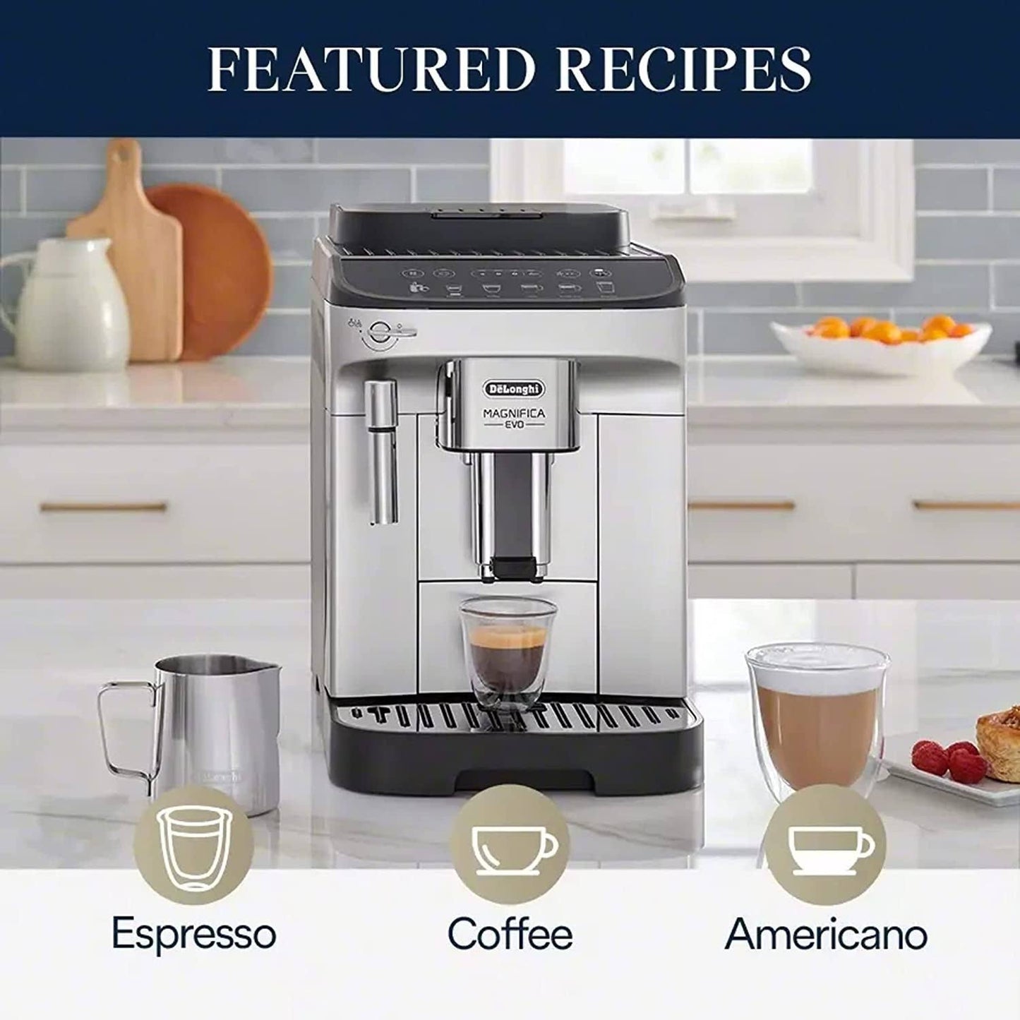 Authentic De’Longhi Magnifica Evo Coffee & Espresso Machine