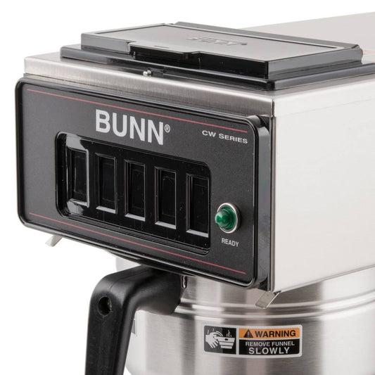 Authentic Bunn 23001.0000 Silver CW APS Commercial Pourover Airpot Coffee Brewer